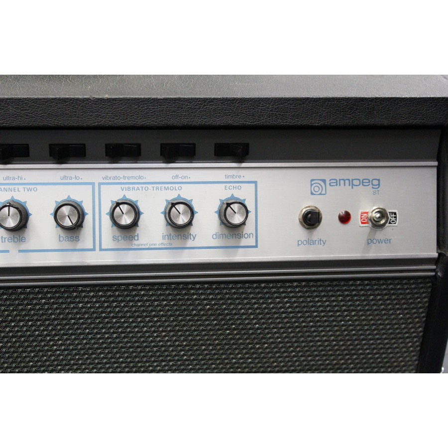 Vintage 1969 Ampeg St 42 Solid State Guitar Amp Head